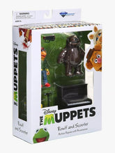 Set de 2 figuras diamond select toys the muppets los teleecos scooter and rowlf